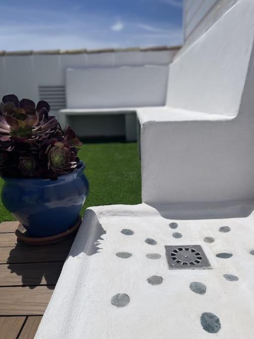 Casa Lola Conil, Azotea Al Mar Y Parking Solo Familias O Parejas Villa Conil De La Frontera Eksteriør billede