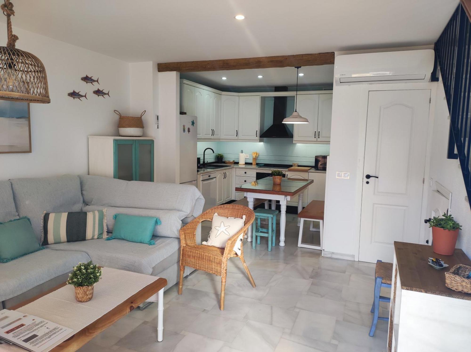 Casa Lola Conil, Azotea Al Mar Y Parking Solo Familias O Parejas Villa Conil De La Frontera Eksteriør billede