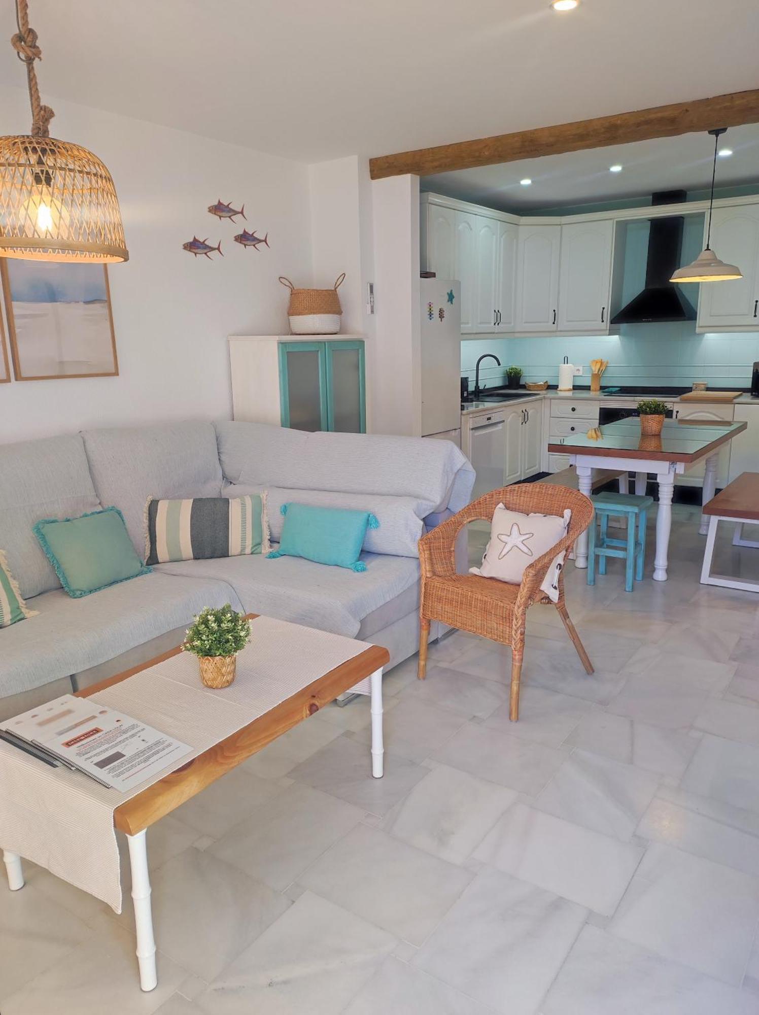 Casa Lola Conil, Azotea Al Mar Y Parking Solo Familias O Parejas Villa Conil De La Frontera Eksteriør billede